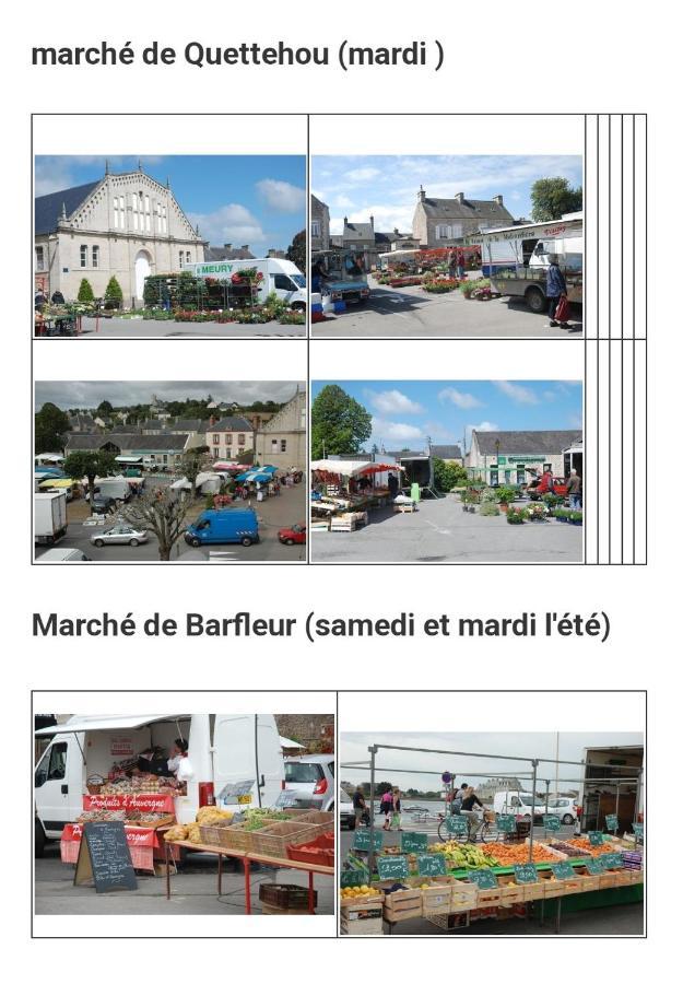 Réville Gite Tante Jeanne מראה חיצוני תמונה